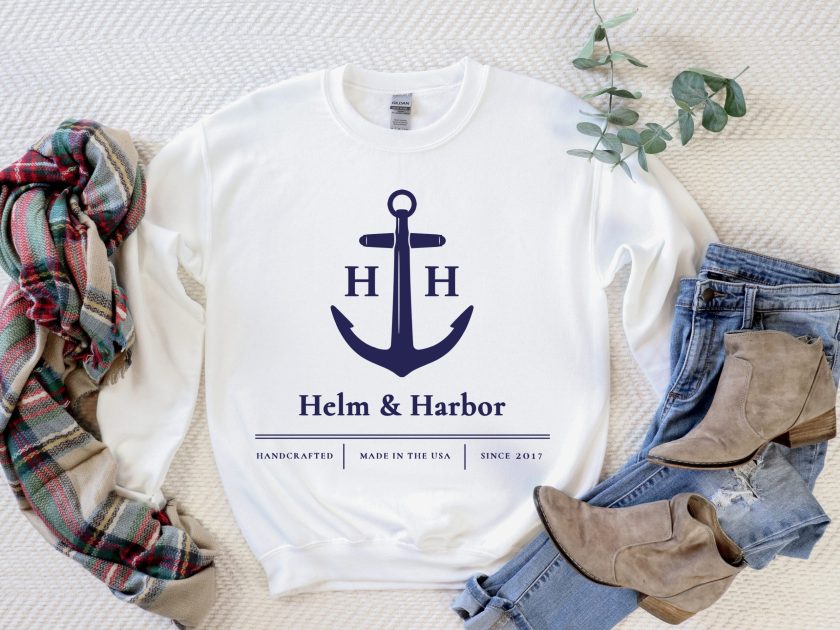 Helm & Harbor Sweat Shirt - Image 2