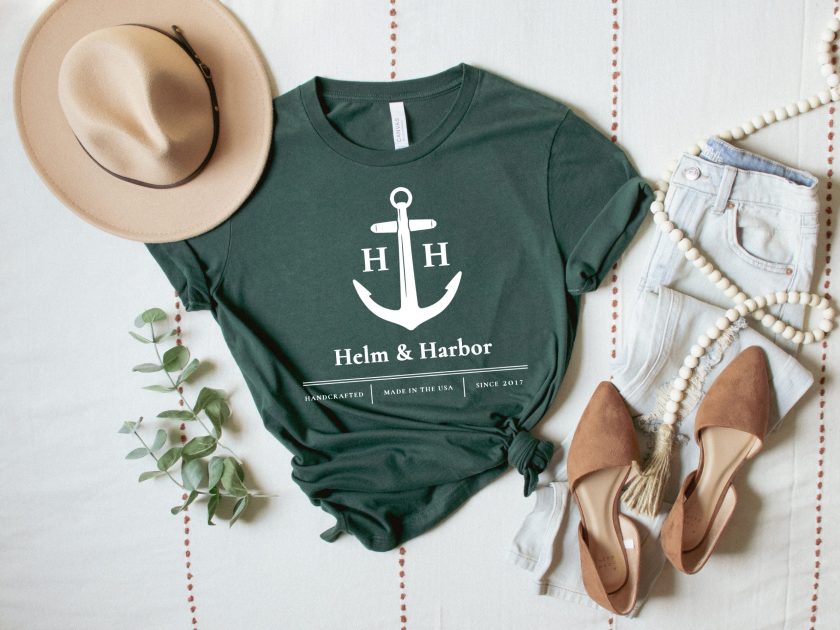 Helm & Harbor Logo Tee Shirt