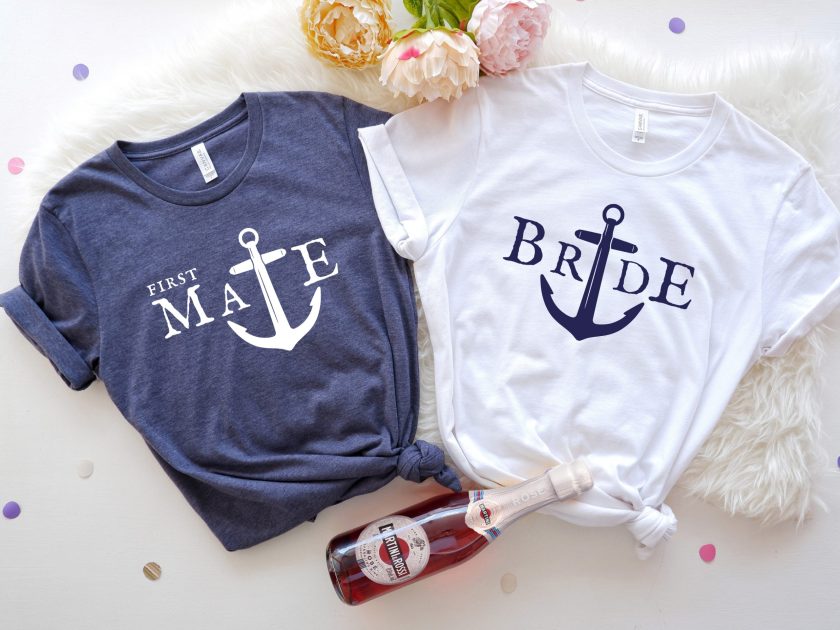 Nautical Bachelorette Party T-Shirts - Beach Bride Shirt